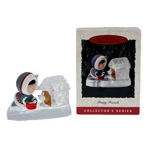 Hallmark Keepsake Ornament Frosty Friends Multicolor Christmas Vintage 1993 New